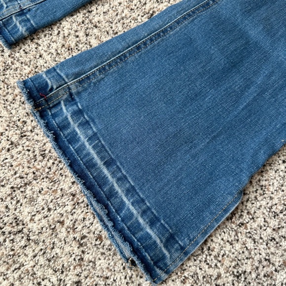 NWOT Kancan split flare mid rise jeans - size 5/26 - Picture 7 of 12